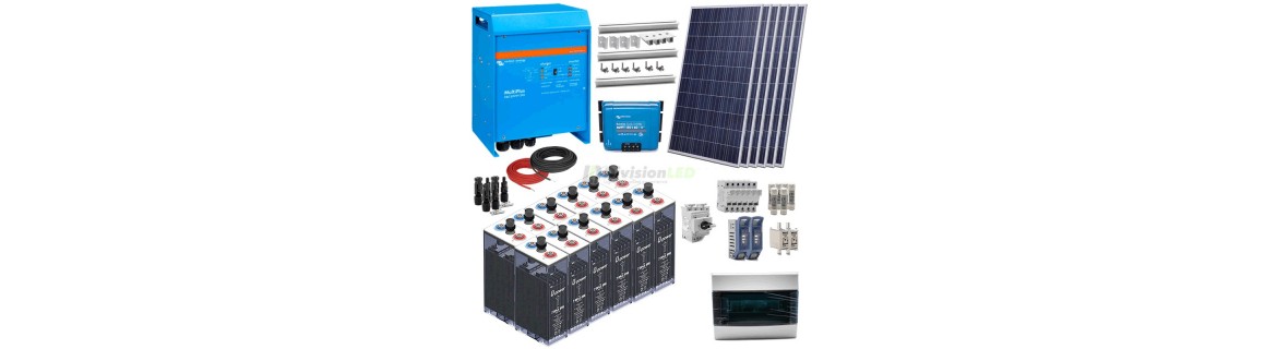 Kits Solar - Autonomía Energética | ¡EN OFERTA! | DivisionLED